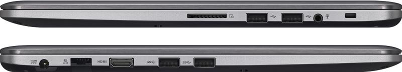 Ноутбук Asus K501UX-DM282T 15,6" Intel Core i7-6500 2.5GHz, 8Gb, 1Tb HDD, GeForce GTX 950MX (90NB0A62-M03370) купить в интернет-магазине icover