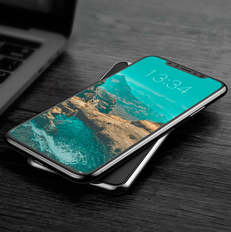 Беспроводное зарядное устройство Baseus Three-coil Wireless Charging Pad WXHSD-B01 (Black) купить в интернет-магазине icover