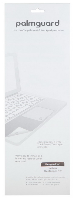 Palmguard Low-Profile Palmrest & Trackpad Protector - защитная накладка на Macbook Pro Retina 15 (Silver) купить в интернет-магазине icover