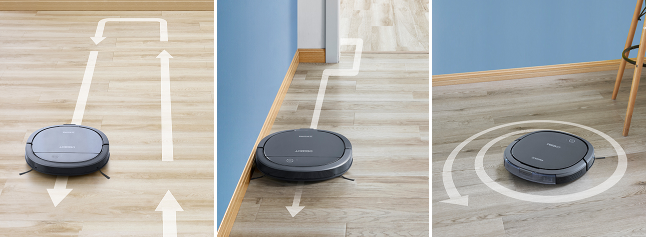 Робот-пылесос Ecovacs Deebot Ozmo Slim 10 (Black) купить в интернет-магазине icover