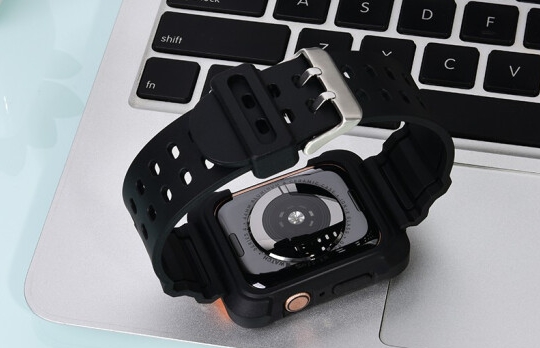 Ремешок COTEetCI W39 (WH5267-BY) для Apple Watch Series SE/6/4 40mm (Black/Grey) купить в интернет-магазине icover