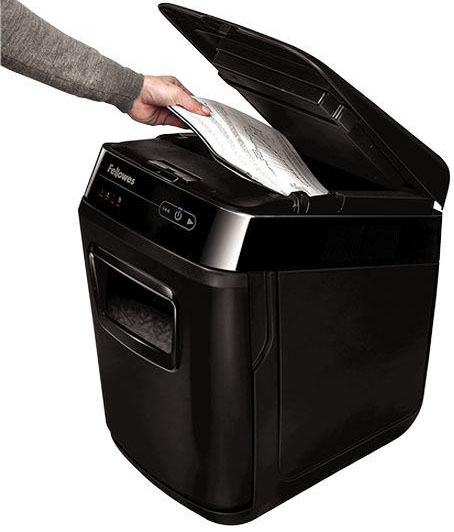 Шредер с автоподачей Fellowes AutoMax 130C (Black) купить в интернет-магазине icover