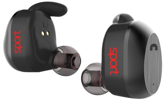 Беспроводные наушники Elari NanoPods Sport (Black) купить в интернет-магазине icover