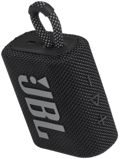 Портативная акустика JBL Go 3 (Black) купить в интернет-магазине icover