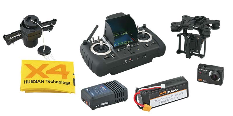 Hubsan X4 Pro FPV 5.8 Ghz RTF (H109S) - квадрокоптер с камерой (Black) купить в интернет-магазине icover