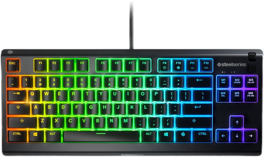 Игровая клавиатура SteelSeries Apex 3 TKL RU (Black) купить в интернет-магазине icover