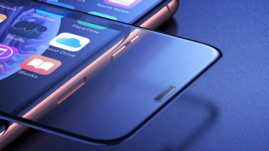Защитное стекло Baseus Full-screen Curved Tempered (SGAPIPH61-WA01) для iPhone 11/XR (Black) купить в интернет-магазине icover