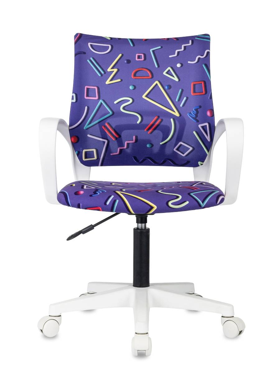 Кресло Domfy DK X-ROOM ткань/пластик (White/Sticks 08) купить в интернет-магазине icover