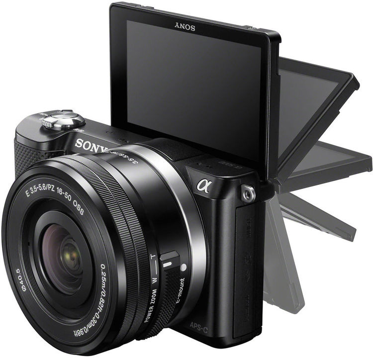 Sony Alpha A5000LS Kit 16-50 mm (ILCE5000LB.CEC) - фотоаппарат (Black) купить в интернет-магазине icover