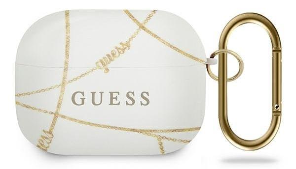 

Чехол Guess CG Mobile (GUACAPTPUCHWH) для AirPods Pro (Chain White)
