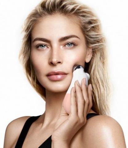 Аппарат для повышения тонуса кожи лица Nuface Trinity Limited (Мерцание ночи) купить в интернет-магазине icover