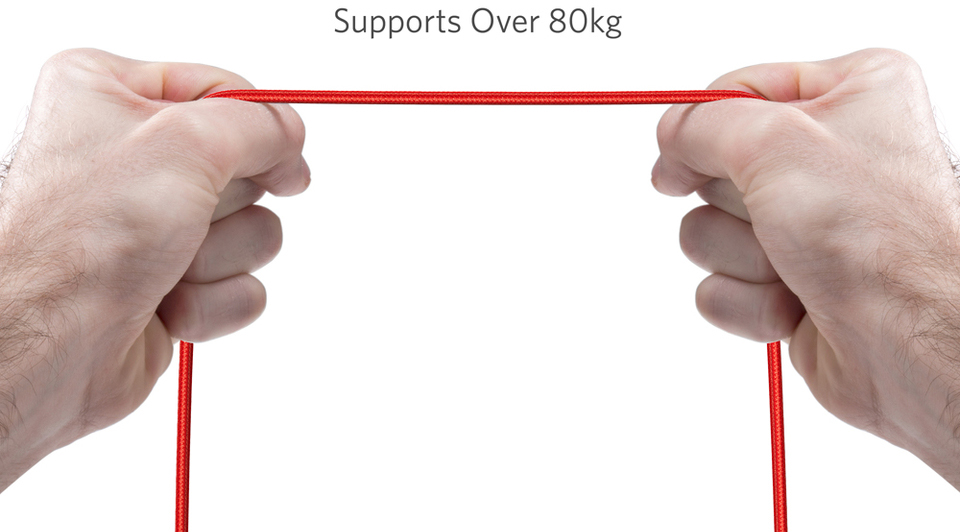 Кабель для iPhone, iPad Anker PowerLine+ (A8123H91) Lightning to USB 3m (Red) купить в интернет-магазине icover