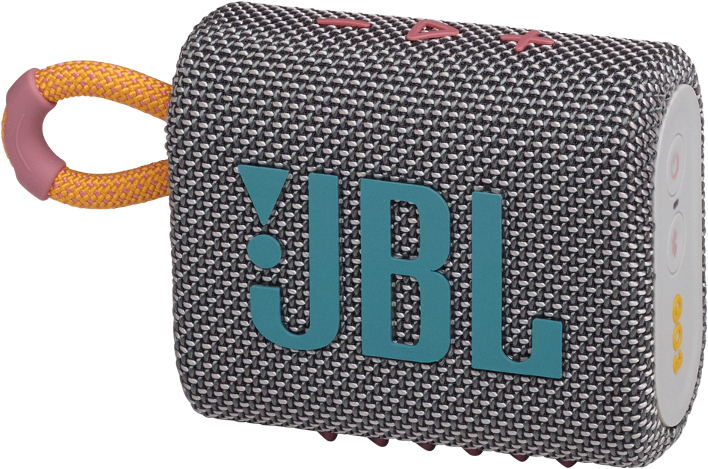 Портативная акустика JBL Go 3 (Grey) купить в интернет-магазине icover
