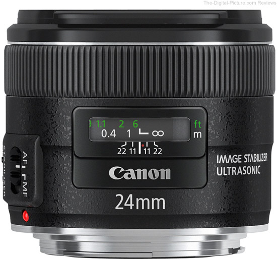 Объектив Canon EF 24mm f/2.8 IS USM (5345B005) купить в интернет-магазине icover