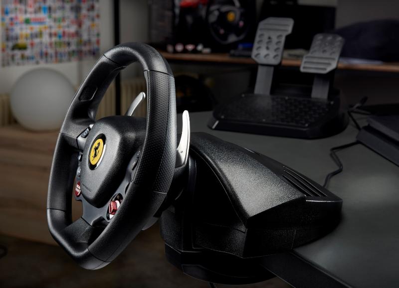 Руль Thrustmaster T80 Ferrari 488 GTB Edition (4160672) для PS4/PC (Black) купить в интернет-магазине icover