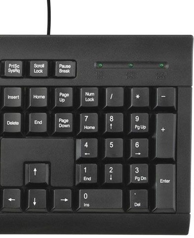 Проводная клавиатура HP K1500 (Black) купить в интернет-магазине icover
