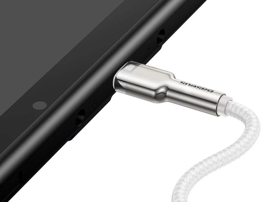 Кабель Baseus Cafule (CATJK-C02) USB-C/USB-C 100W 1m (White) купить в интернет-магазине icover