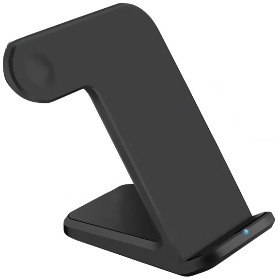 Беспроводная зарядка COTEetCI WS-18 3in1 (Black) купить в интернет-магазине icover