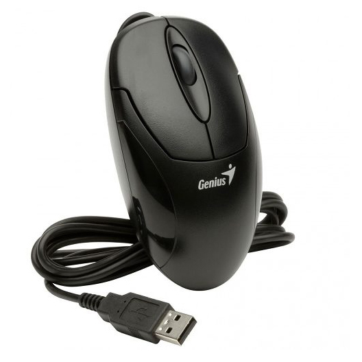 Genius NetScroll 120 V2 G5 1000 dpi - проводная мышь (Black) купить в интернет-магазине icover