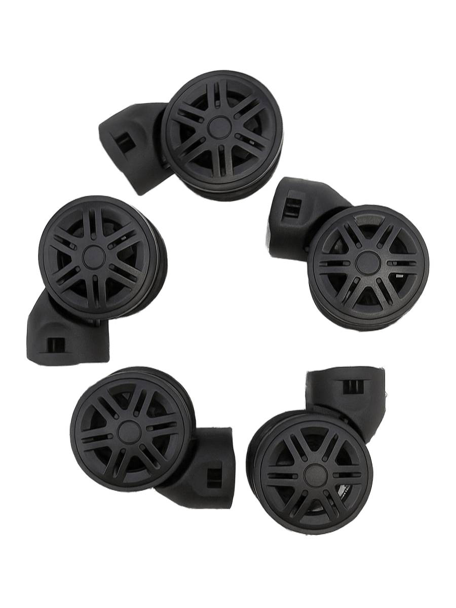 Комплект колёс для чемодана Ridberg Discover 5 шт. (Black) купить в интернет-магазине icover