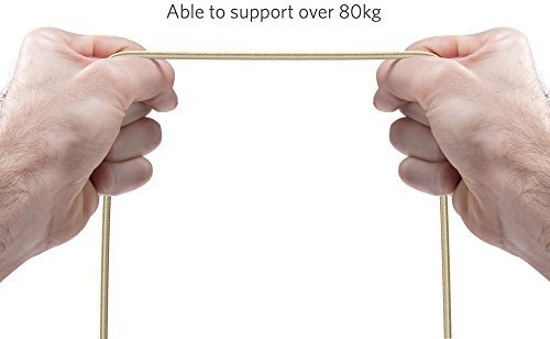 Кабель для iPod, iPhone, iPad Anker PowerLine+ 0.9m Lightning to USB A8121HB1 (Gold) купить в интернет-магазине icover