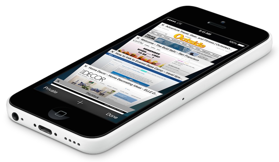 Apple iPhone 5C 8Gb White (MG8X2RU/A) LTE купить в интернет-магазине icover