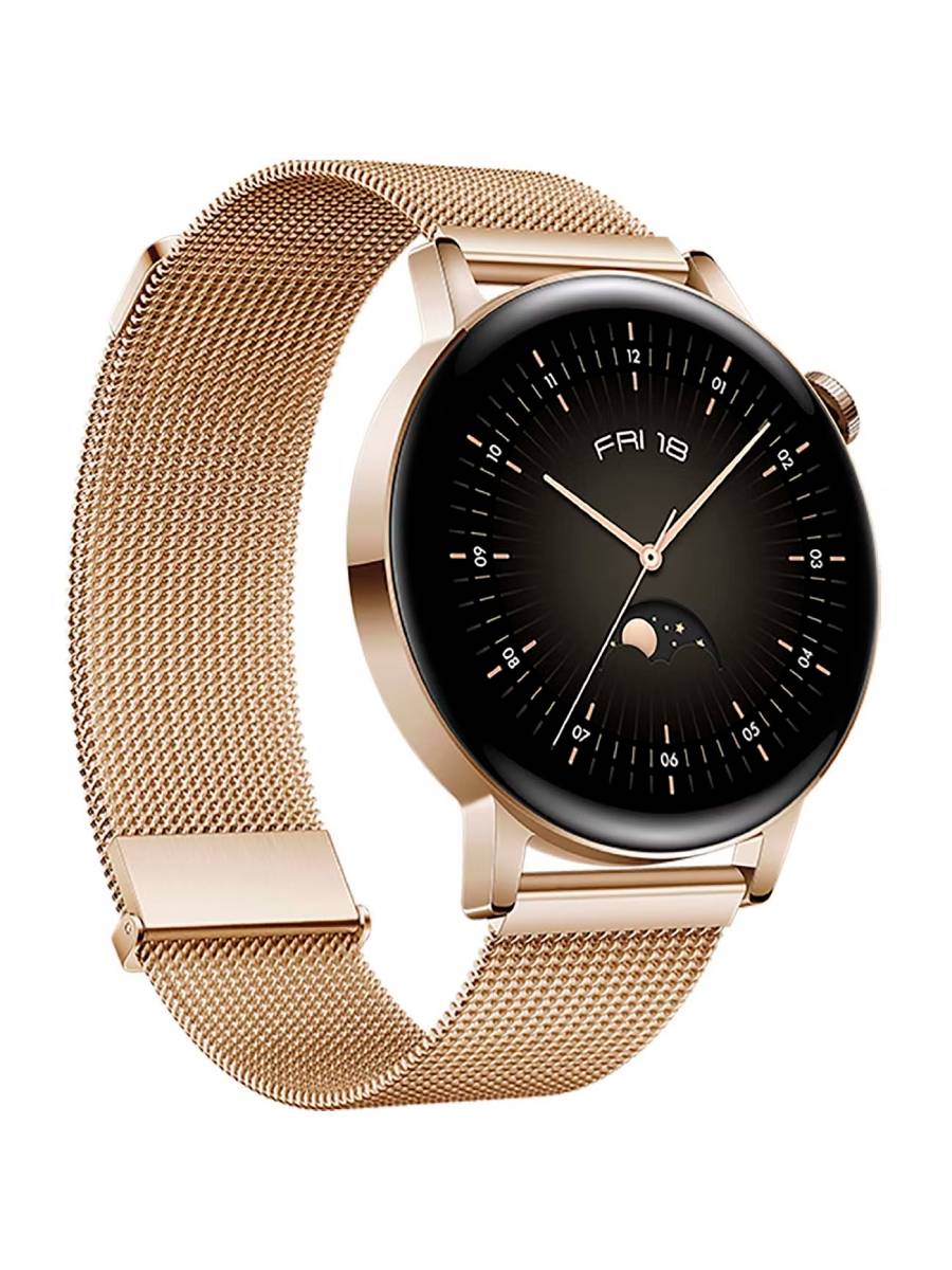 Умные часы Huawei Watch GT 3 MIL-B19 (Golden) купить в интернет-магазине icover