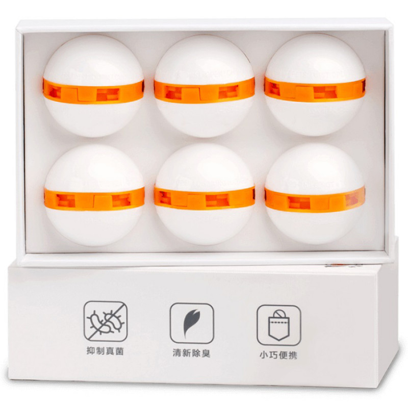 

Шарики-дезодоранты для обуви Xiaomi Clean-n-Fresh 6 шт (White)