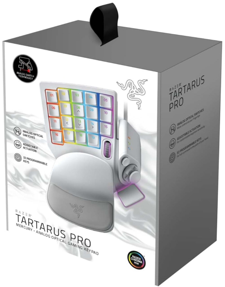 Игровая клавиатура Razer Tartarus Pro RZ07-03110200-R3M1 (Mercury) купить в интернет-магазине icover