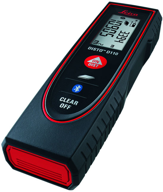 Лазерный дальномер Leica Disto D110 808088 (Black) купить в интернет-магазине icover