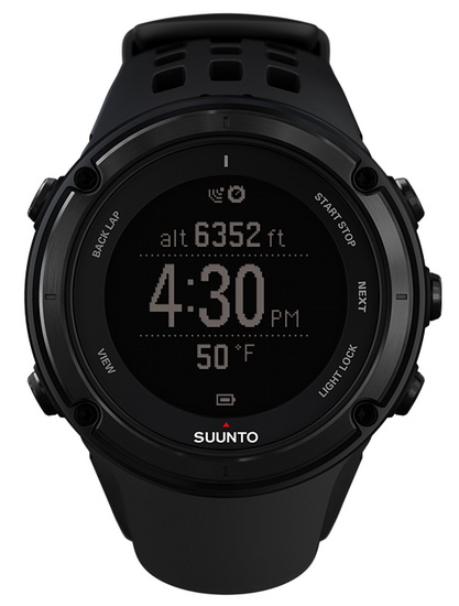 Suunto Ambit2 HR (SS019562000) - спортивные часы (Black) купить в интернет-магазине icover
