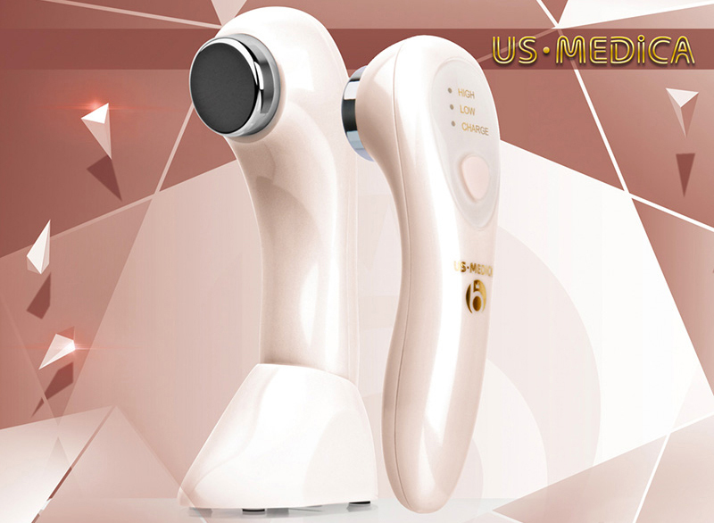 Ультразвуковой прибор для тела US Medica Velvet Skin (Pink) купить в интернет-магазине icover
