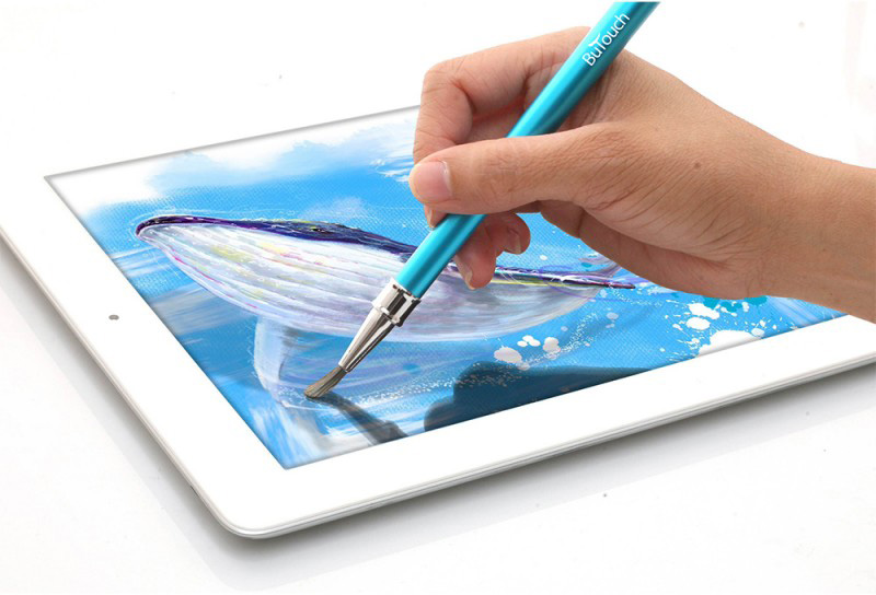 Silstar Butouch Digital Artist Brush (BT100b) - сенсорная кисть-стилус для рисования (Blue) купить в интернет-магазине icover