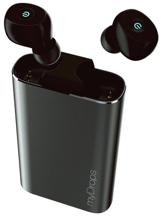 

Bluetooth-наушники Даджет MyDrops Power (Black)