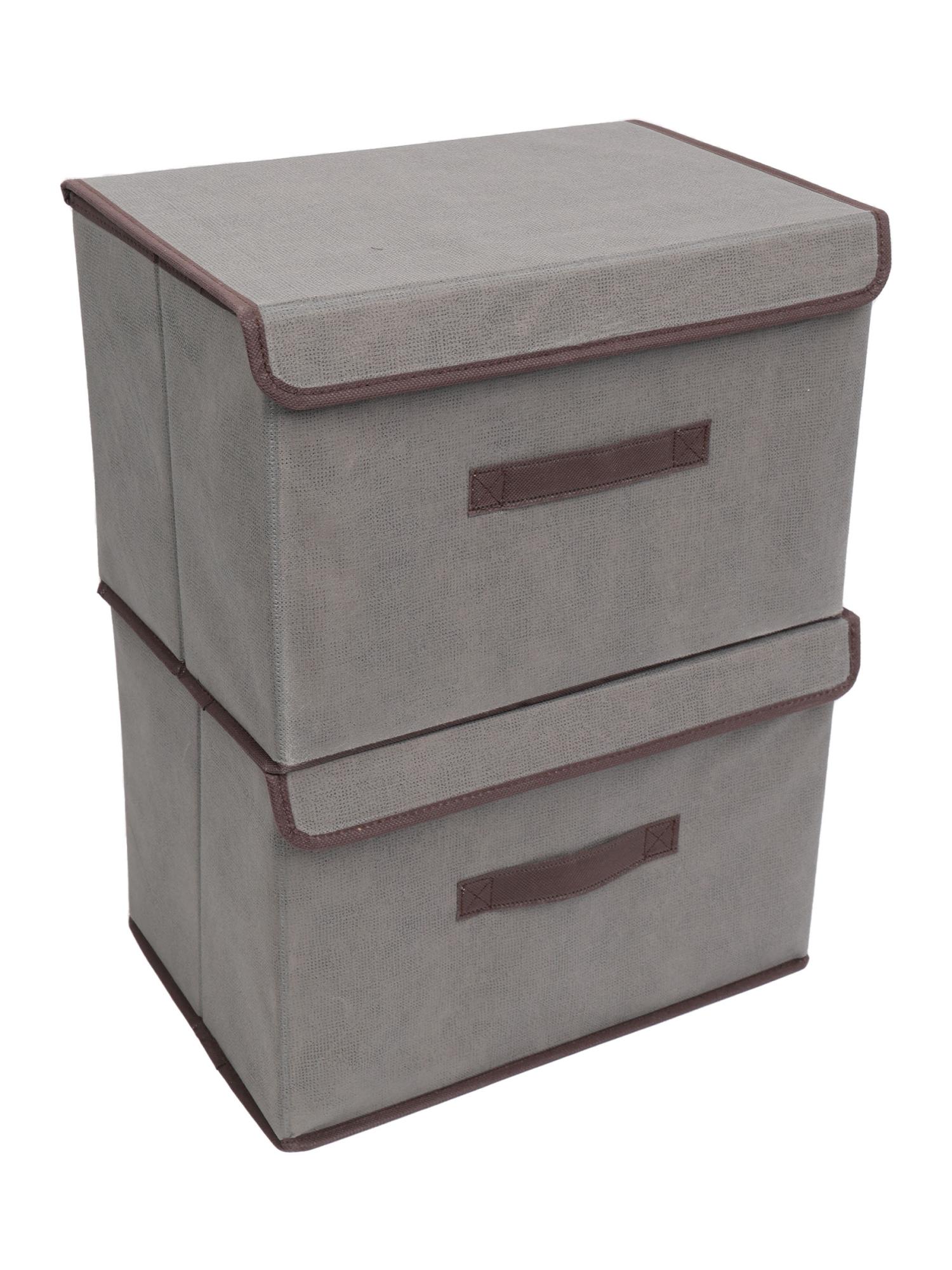 Набор коробок для хранения Ridberg 5.0 2 шт (Grey) купить в интернет-магазине icover