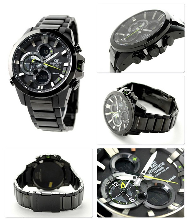 Casio Edifice ECB-500DC-1A/ECB-500DC-1AER - наручные часы (Black) купить в интернет-магазине icover