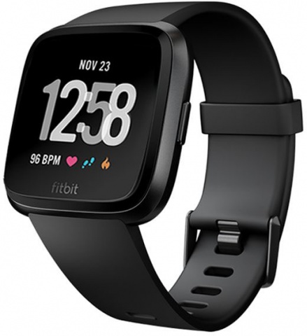 Умные часы Fitbit Versa Health & Fitness FB505GMBK (Black) купить в интернет-магазине icover