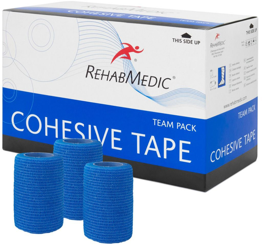 

Спортивный тейп RehabMedic Cohesive Tape 7.5x4.6 RMV0213BL (Blue)