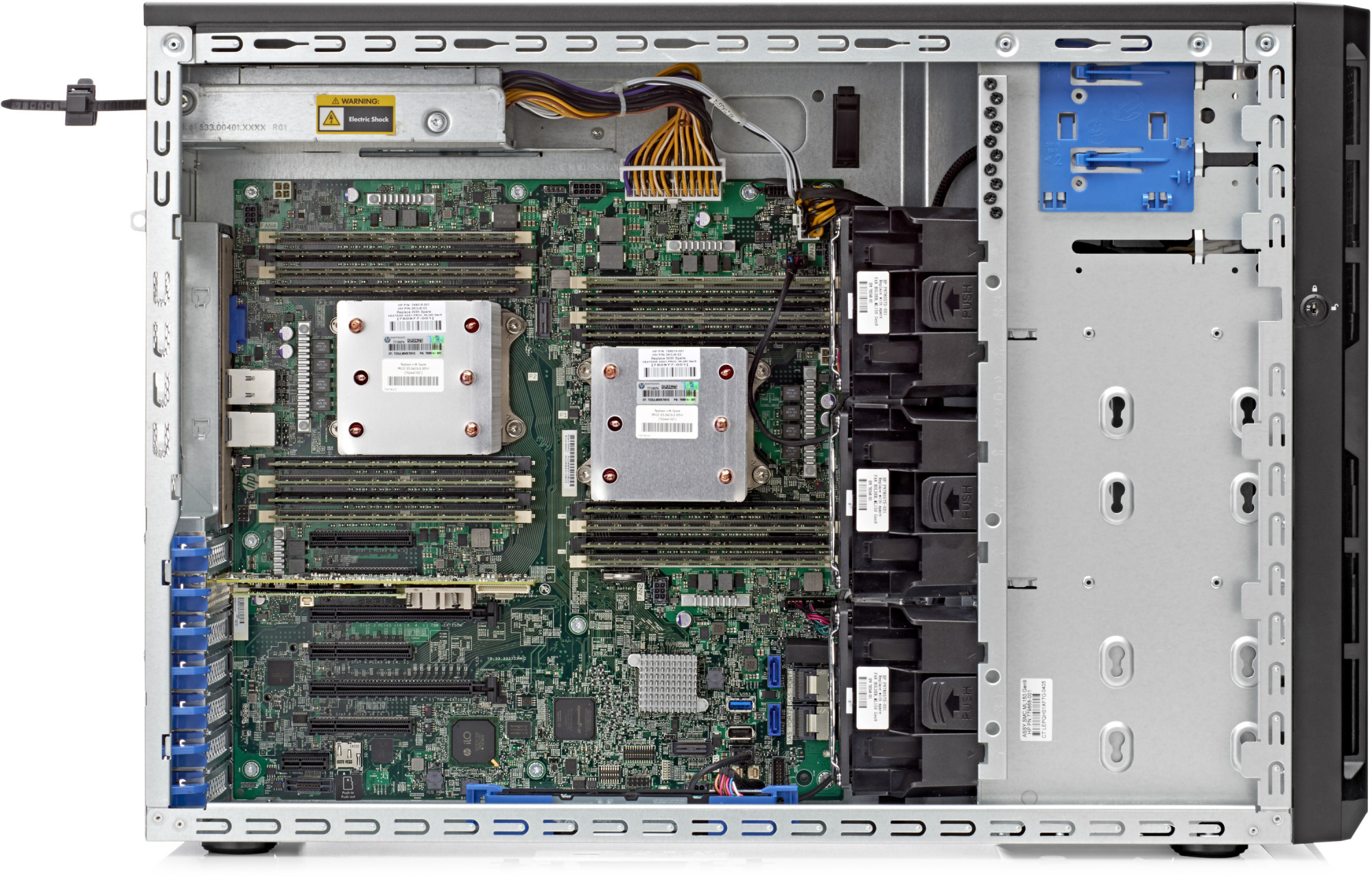 Сервер HP ProLiant ML150p Gen9 Intel Xeon E5-2609v3 1.9 GHz, 8Gb (776275-421) купить в интернет-магазине icover