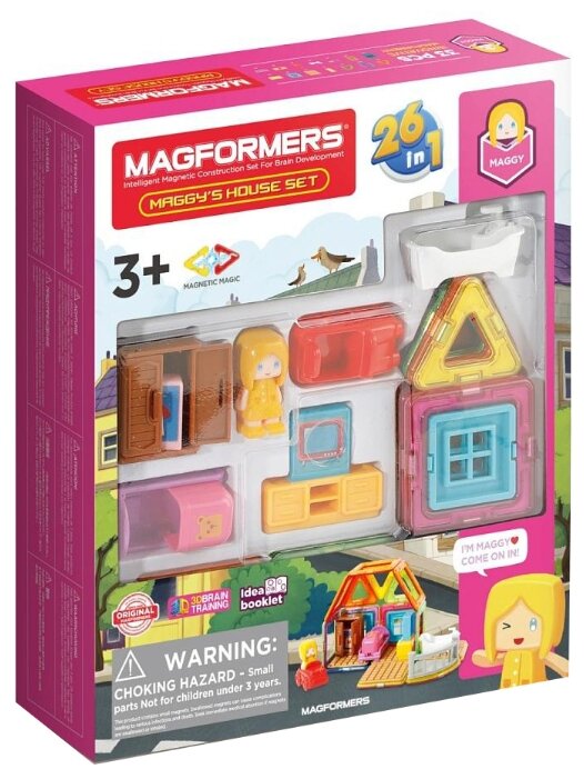 

Магнитный конструктор Magformers Maggy's House Set (705009)