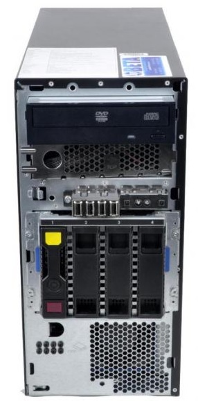 Сервер HP ProLiant ML310e Gen8 v2  NHP Tower (4U), Xeon E3-1220v3 3,1 Ghz, 4Gb, B120i ZM, 1Tb, DVD-RW, iLO4std, 2x1GbEth, 1xPS350HE (724162-425) купить в интернет-магазине icover