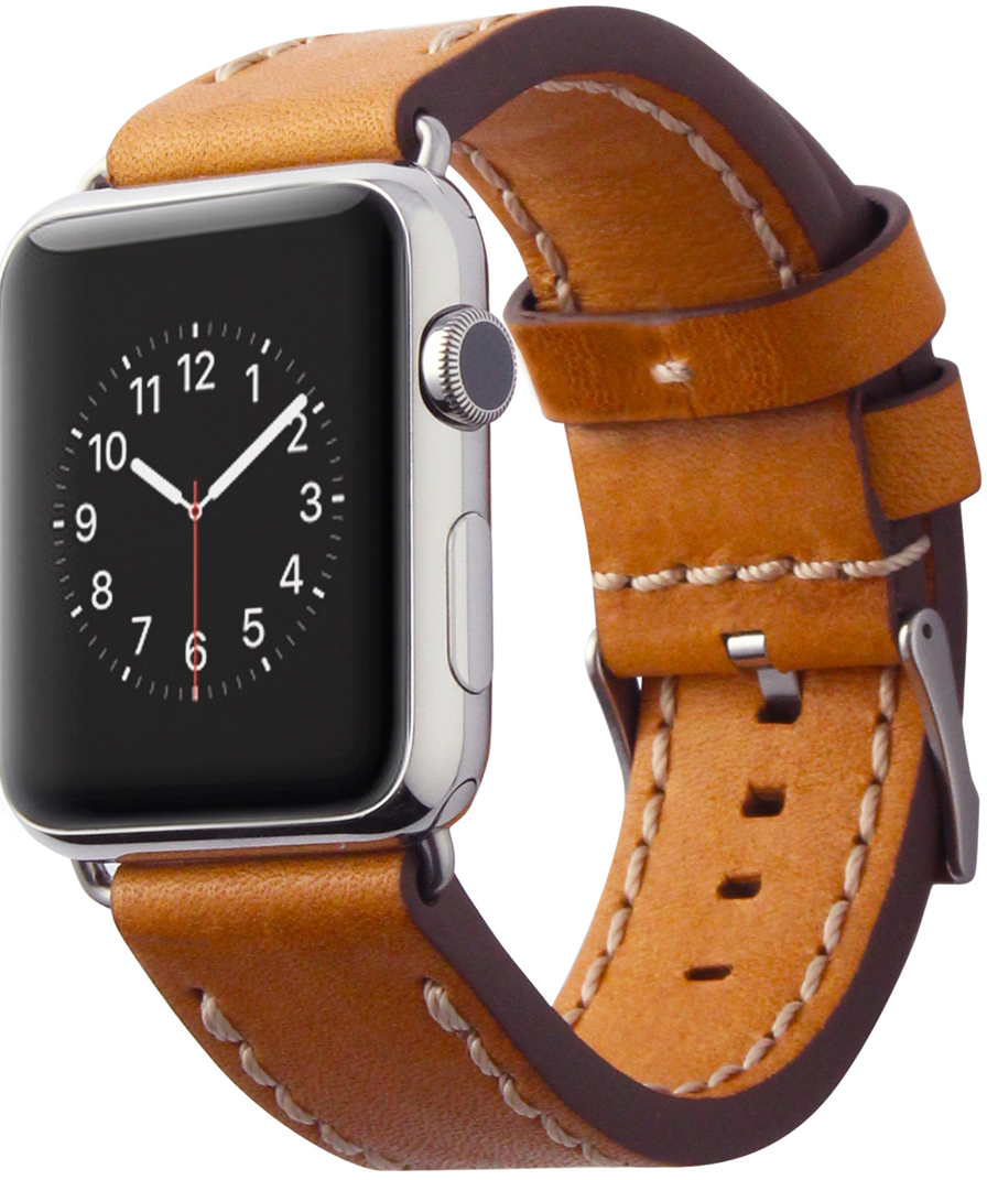 

Сменный ремешок Cozistyle Leather Band (CLB018) для Apple Watch SE/6 42mm (Light Tan), Leather Band
