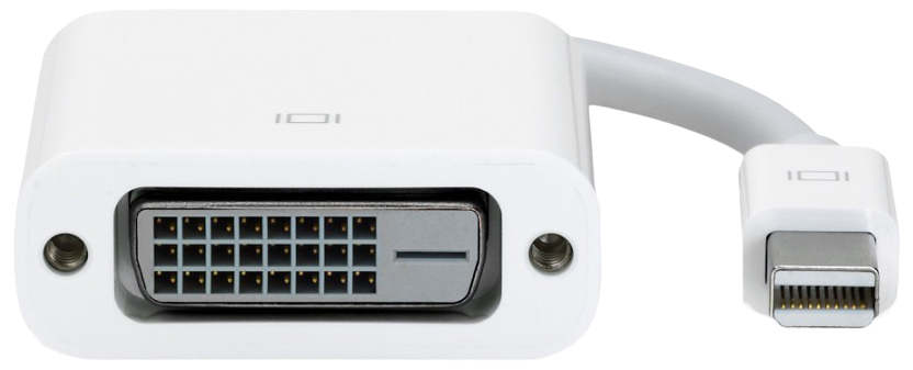 Адаптер Mini DisplayPort to DVI (White) купить в интернет-магазине icover