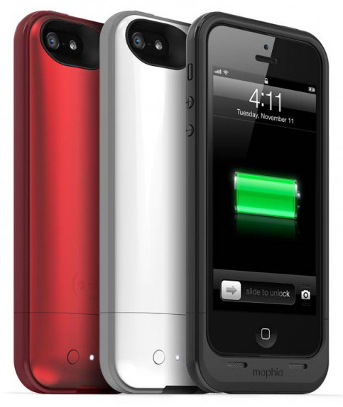 Mophie Juice Pack Plus 2100mAh - дополнительный аккумулятор для iPhone 5/iPhone 5S (Black) купить в интернет-магазине icover