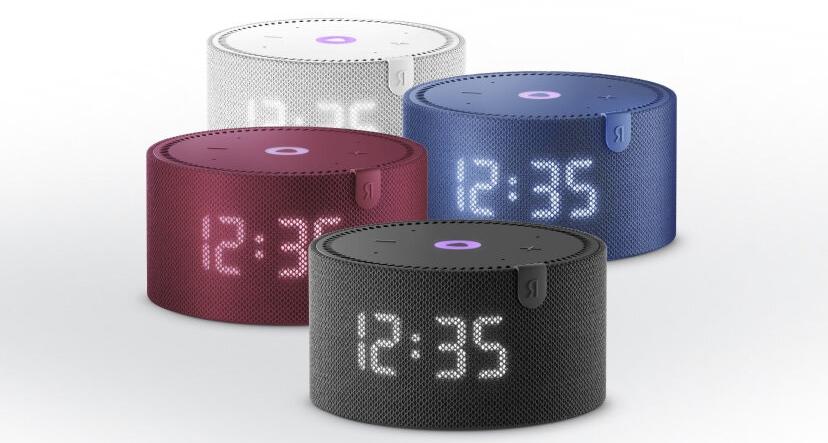 Умная колонка Яндекс.Новая Станция Мини с часами YNDX-00020 (Blue) купить в интернет-магазине icover
