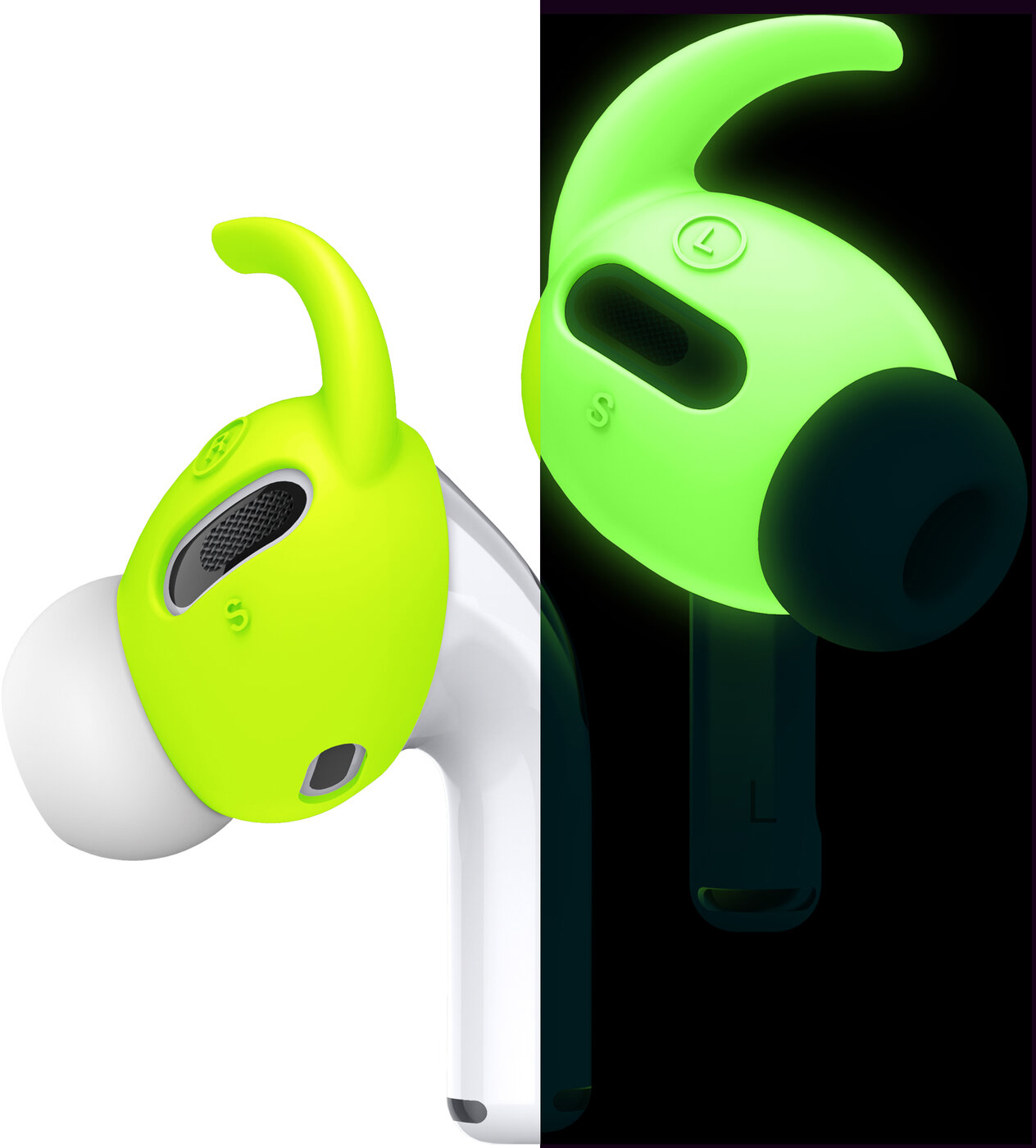 

Держатели Elago Earbuds Hook (EAPP-BUDSHK-NYE) для AirPods Pro (Neon Yellow)