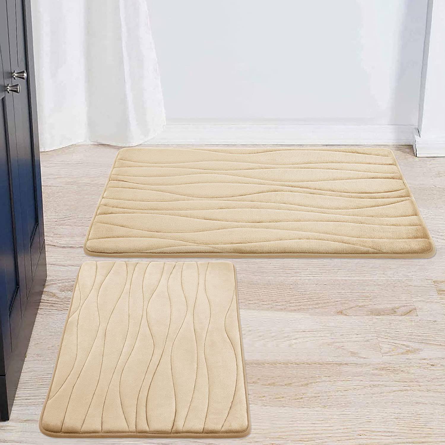 Набор ковриков для ванной Ridberg Bолна 40x60, 50x80 (Beige) купить в интернет-магазине icover
