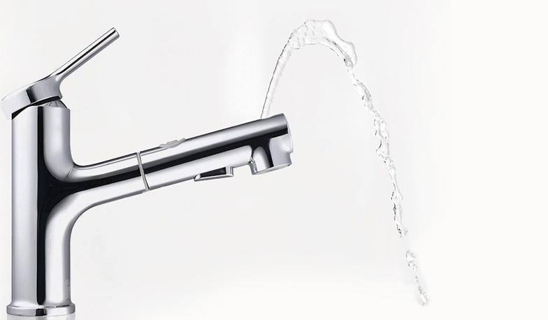 Смеситель Xiaomi DIIIB Extracting Faucet DXMP001 (Silver) купить в интернет-магазине icover