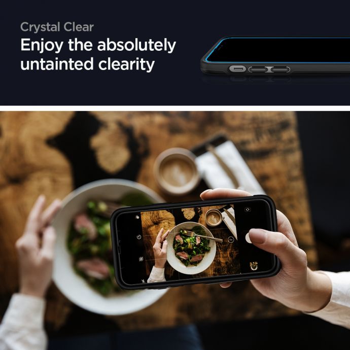 Защитное стекло Spigen Glas.tR AlignMaster 2 Pack (AGL01812) для iPhone 12 mini (Black) купить в интернет-магазине icover
