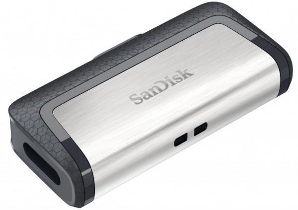 Флеш-накопитель SanDisk Ultra Dual 64Gb USB-C/USB 3.0 SDDDC2-064G-G46 (Silver) купить в интернет-магазине icover